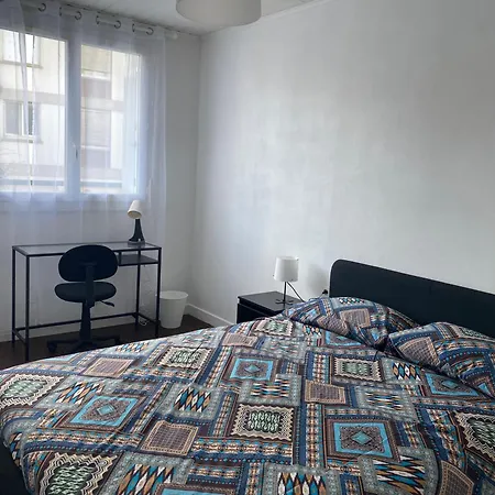 Prox Centre, Beau T3, 2 Ch, 7 Personnes Appartement Brest
