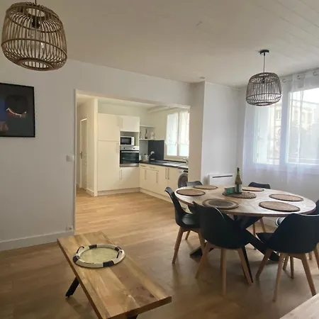 Appartement Prox Centre, Beau T3, 2 Ch, 7 Personnes Brest