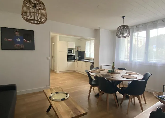 Appartement A Proximité Du Centre De Brest, Beau T3, 2 Ch, 7 Personnes Brest